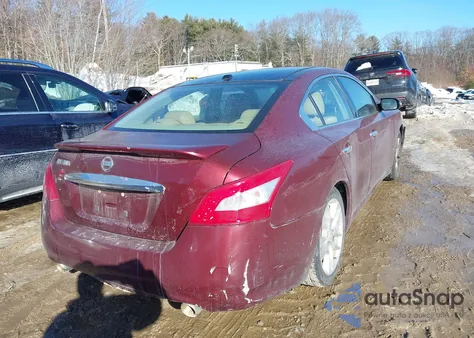 2009 Nissan Maxima 3.5 Sv from USA, damaged, VIN 1N4AA51EX9C814599